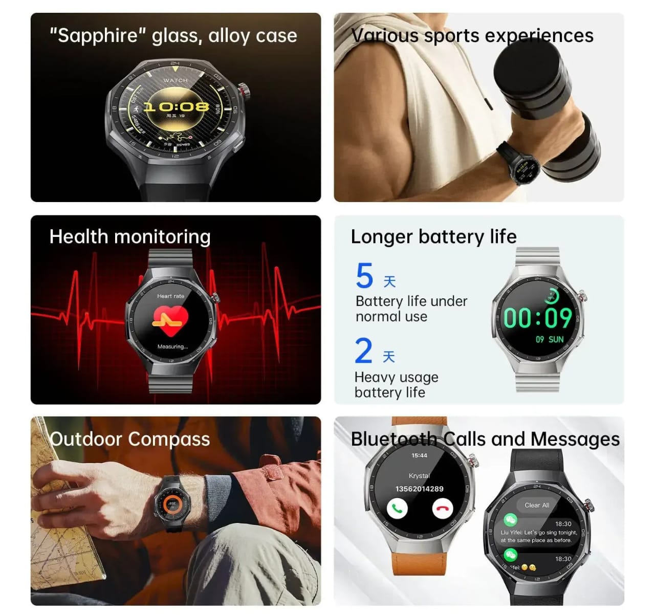 SK53 SMART WATCH- MONTRE CONNECTÉ