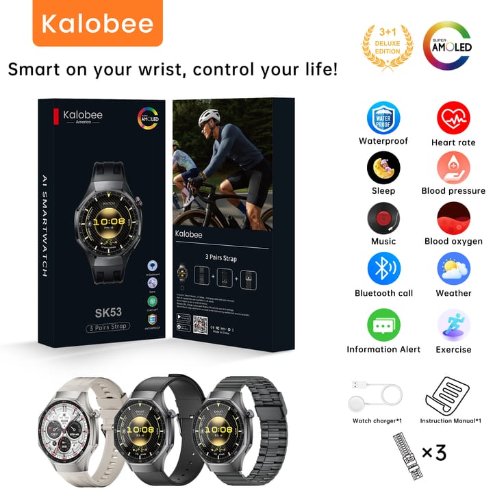 SK53 SMART WATCH- MONTRE CONNECTÉ