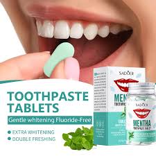 COMPRIMES DE DENTIFRICE A LA MENTHE 🦷🌿